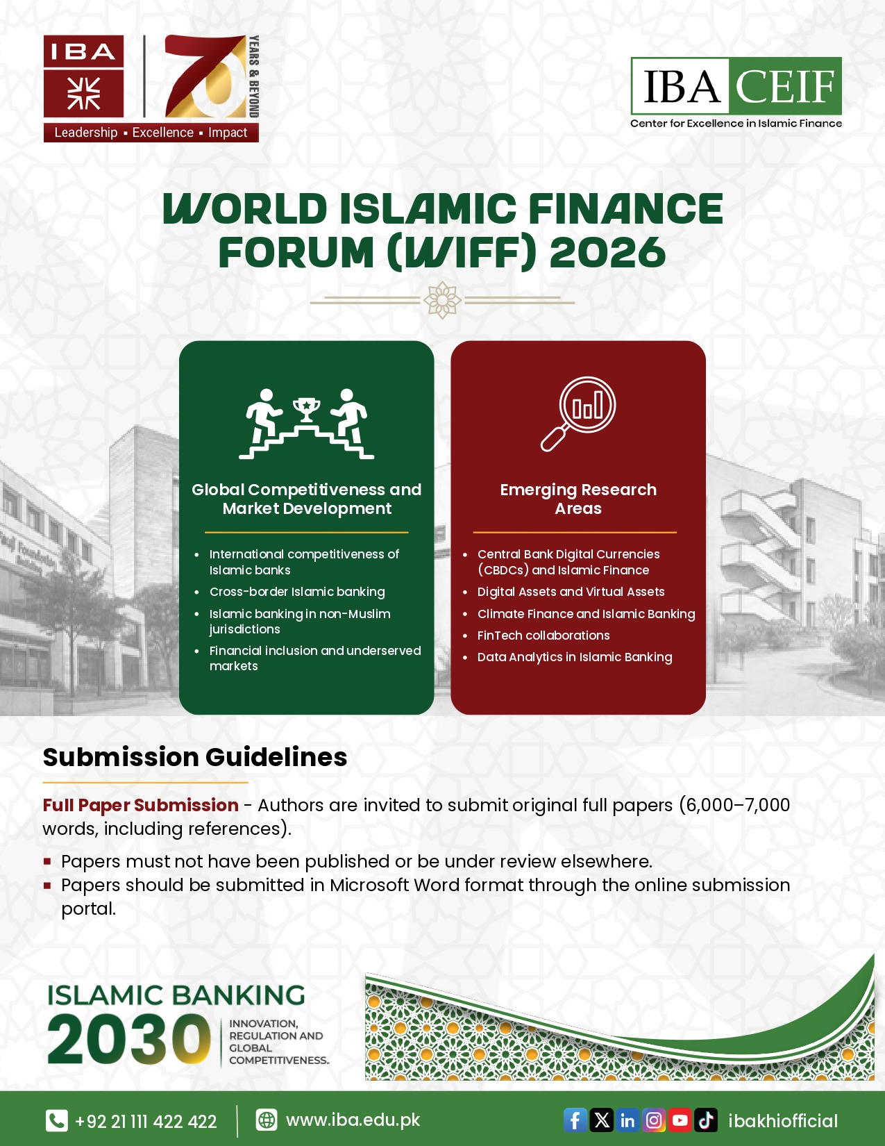 Call for Papers