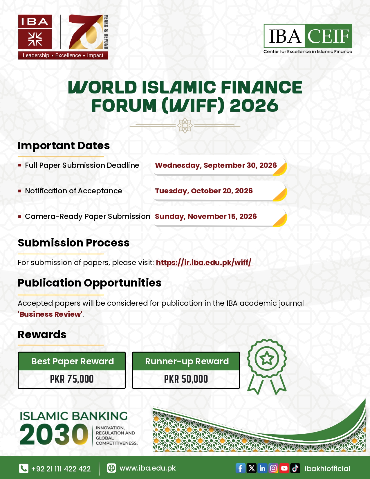 Call for Papers